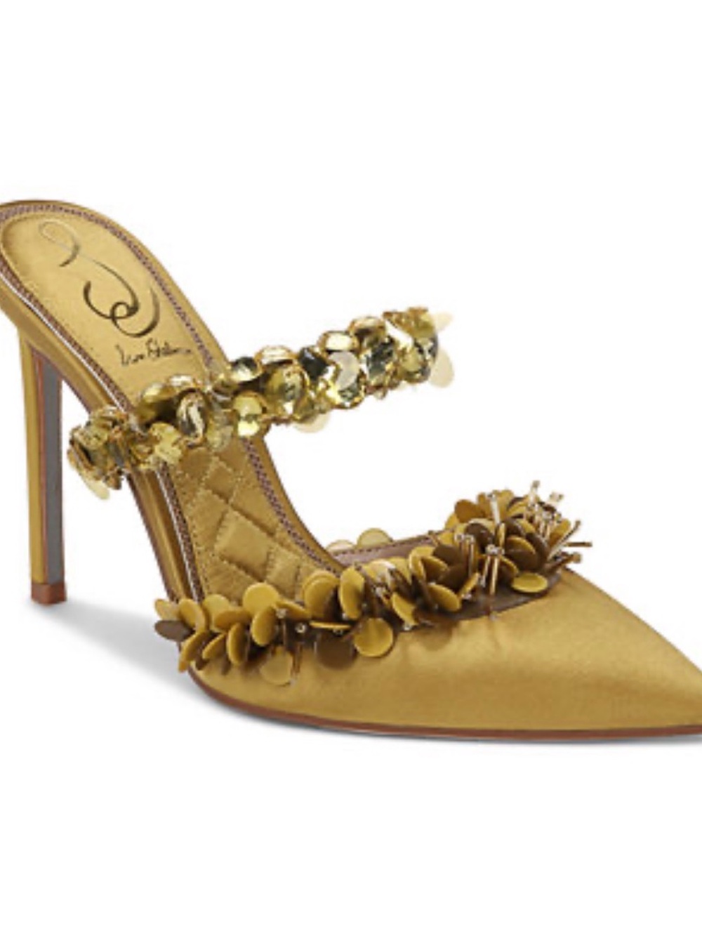 Sam Edelman Athena Jeweled Pointed-Toe Stiletto Mules - Picture 6 of 6